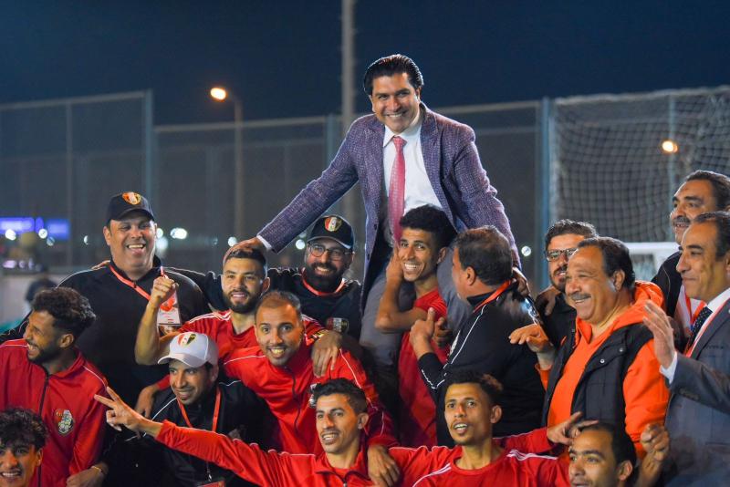 مصر تفوز على تونس  بهدف نظيف في البطولة العربية  للميني فوتبول بالقاهرة