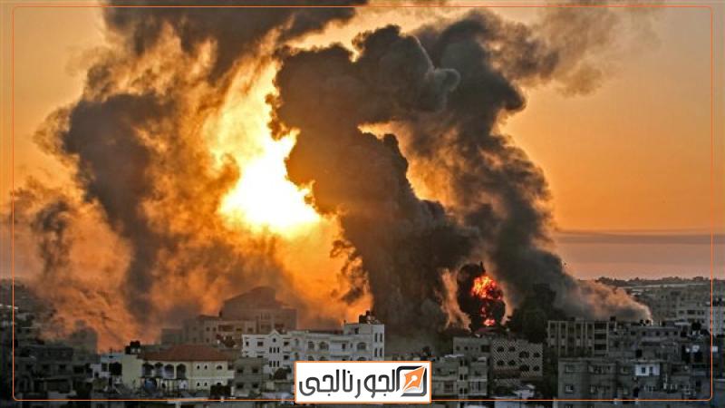قصف غزة