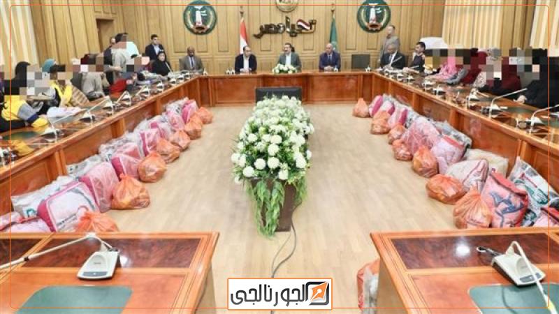 محافظ المنوفية من الحدث