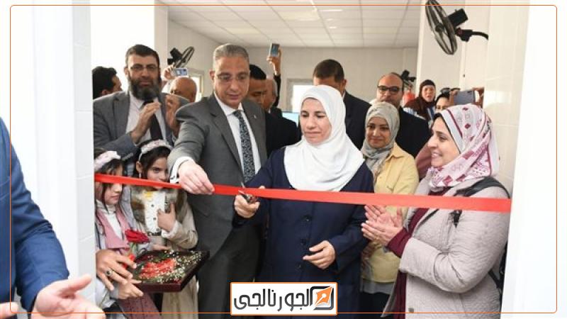 افتتاح وحدة الغسيل الكلوي بمستشفي سنورس