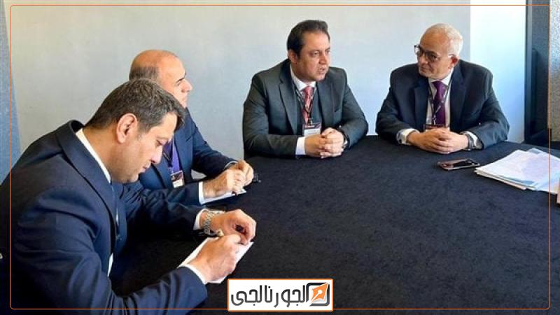 اجتماع الدكتور رضا حجازي وزير التربية والتعليم