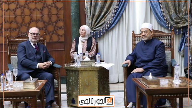 شيخ الأزهر ورئيس إستونيا
