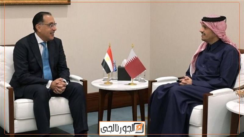 رئيس الوزراء يلتقي نظيره القطري