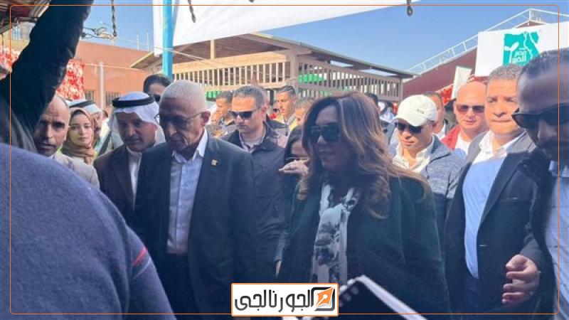 جانب من الزيارة