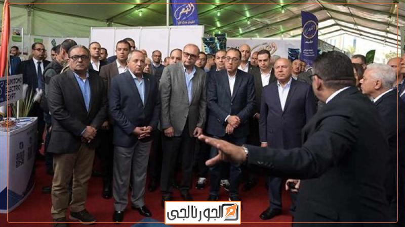 محمد سعده خلال زيارة رئيس الوزراء