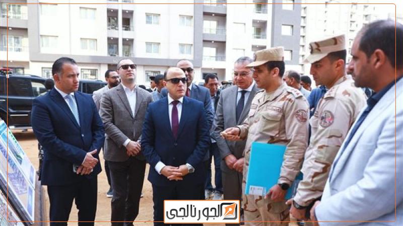 محافظ كفرالشيخ يتفقد مشروع الـ 109 عمارة "إسكان كل المصريين"
