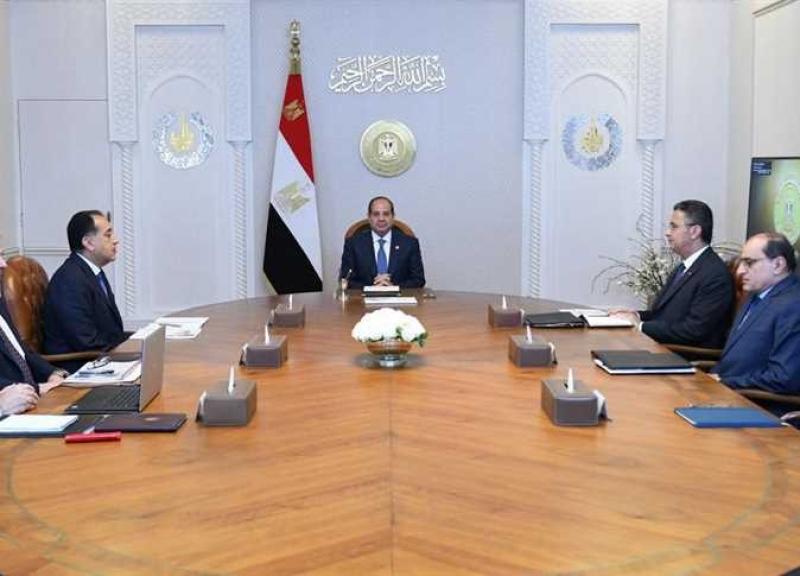 السيسي يؤكد ضرورة التنسيق بين الجهات الحكومية لتوفير الاحتياجات الإستراتيجية للدولة