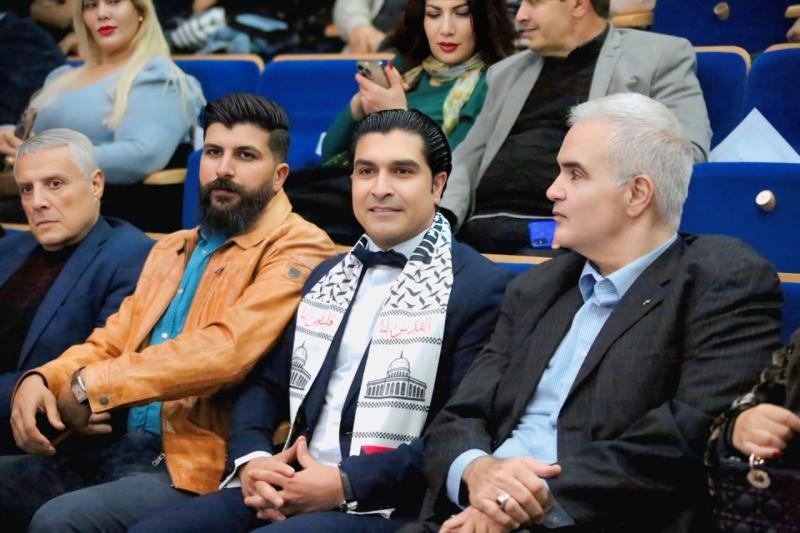 نجاح كبير للعرض الأول للفيلم السينمائي الفلسطيني (مفتاح) لا للتهحير بطولة المصري أحمد سمير إخراج محمد ميساوي