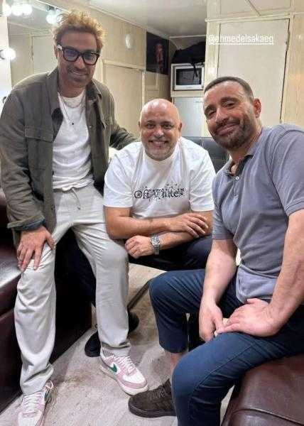 السقا وفهمي يستأنفان تصوير أحمد وأحمد