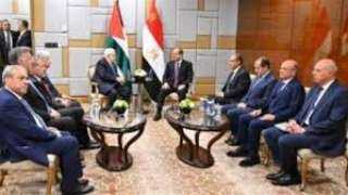 الرئيس السيسى يلتقى أبو مازن بموسكو ويؤكد دعم مصر الكامل للقضية الفلسطينية