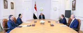 الرئيس السيسى يؤكد على ضرورة الاستمرار فى العمل بنظام سعر صرف مرن