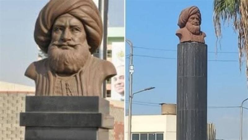 سؤال برلماني بشأن تشويه تمثال محمد علي في شبرا الخيمة