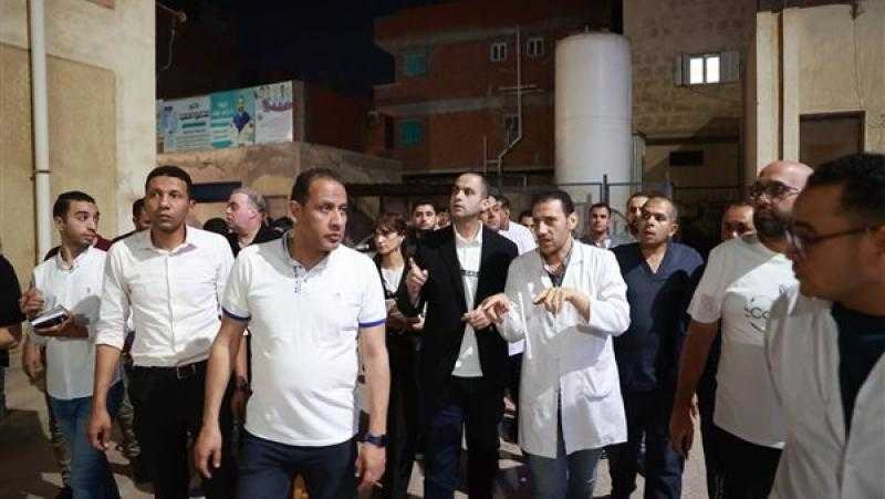 نائب وزير الصحة يجري جولة ليلية مفاجئة على مستشفى ببسيون.. ويوجّه برفع الكفاءة وتوفير النواقص الدوائية فورًا