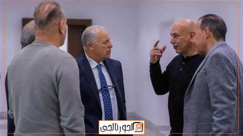 أبوريدة مع التؤأم