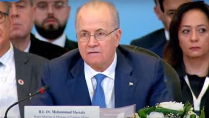 رئيس الوزراء الفلسطيني: نريد دولة مستقلة خالية من الحروب وجاهزون لإعادة إعمار غزة