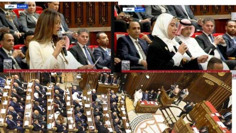 نواب يتصدرون المشهد.. ريم الصاوي وإيفا ماهر يكررون أداء يمين الشيوخ بسبب أخطاء لغوية