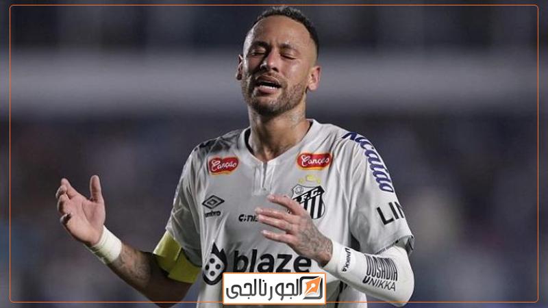 نيمار قائد فريق سانتوس البرازيلي