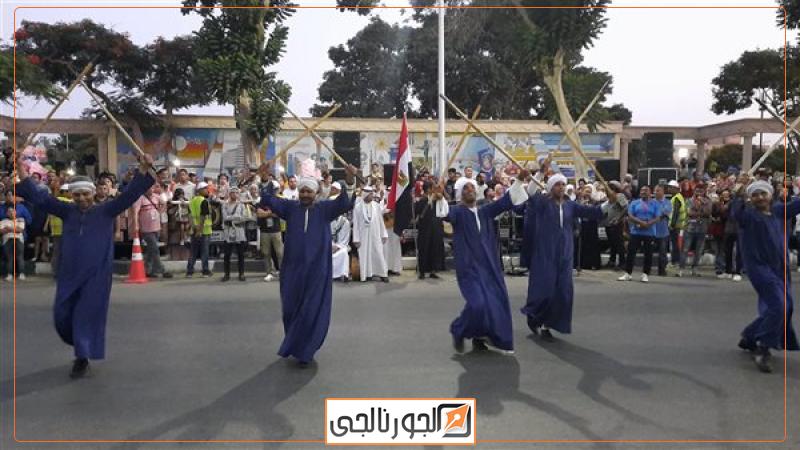 ديفلية مهرجان الإسماعيلية الدولي للفنون الشعبية