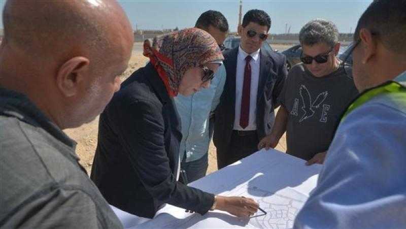 آخر تطورات العمل في المشروعات الجاري تنفيذها بمدينة السويس الجديدة