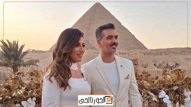 عقد قران هايدي موسى ومحمد غانم