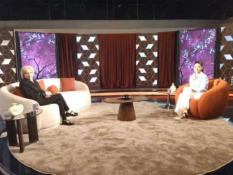 عارفة عبد الرسول  في أول ظهور لها بعد رحيل زوجها: محضرتش مشهد الدفن