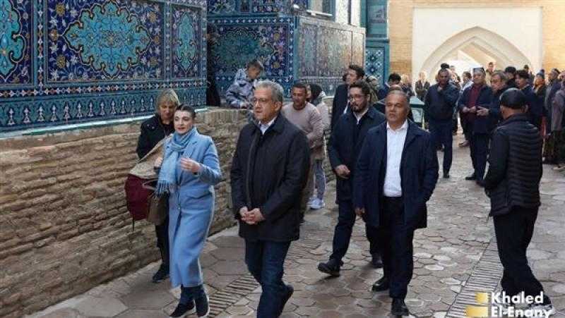 العناني يختتم زيارته لأوزبكستان: تجربة استثنائية ورسالة لتعزيز دور اليونسكو