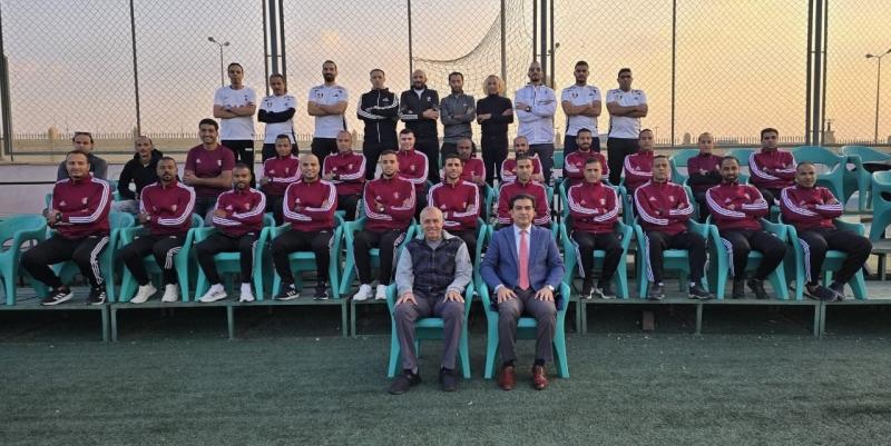 رئيس الإتحاد المصري للميني فوتبول أحمد سمير يُطلق  الدوري الممتاز الموسم السادس