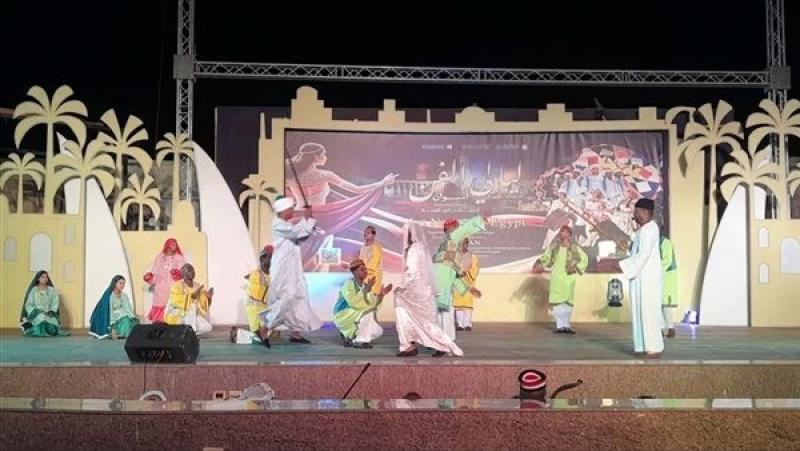 «ليالي الفن» تشعل أجواء البهجة بأسوان احتفالًا بالعام الجديد