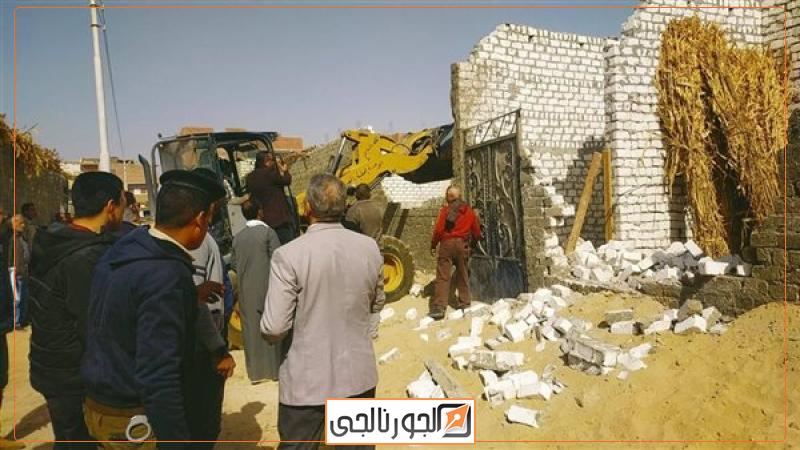 حملة إزالة بأسيوط