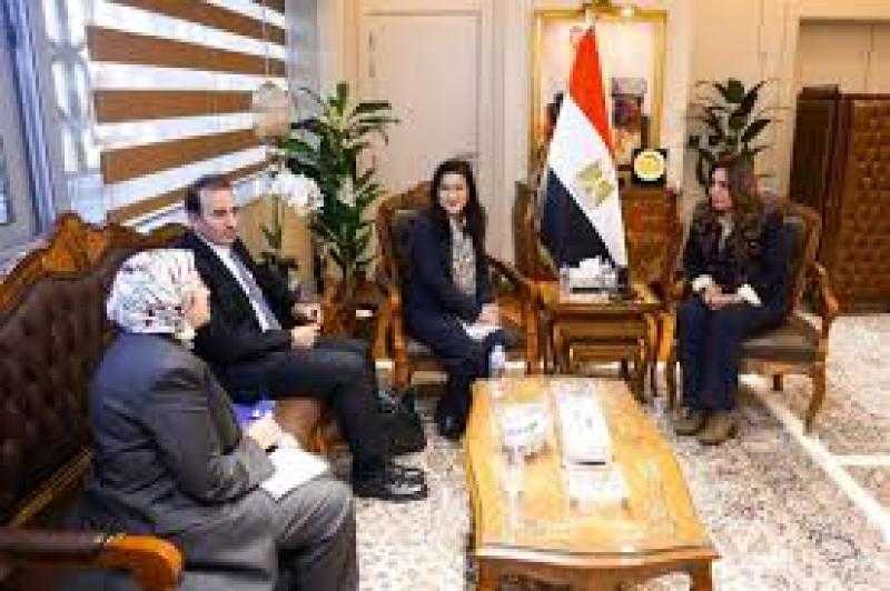 وزيرة التنمية المحلية تبحث مع الممثلة المقيمة لبرنامج الأمم المتحدة الإنمائي التعاون المشتركة