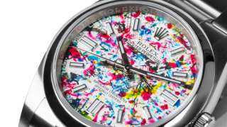 لا وقت للاشمئزاز ، الذباب المنزلي يرسم  أغرب لوحة  بمساعدة ساعة رولكس