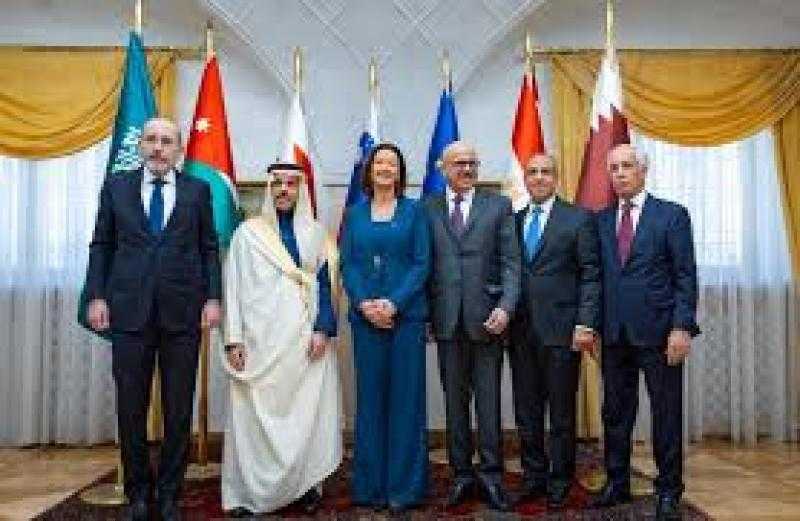 5 دول عربية تبحث مع سلوفينيا تطورات خطة غزة