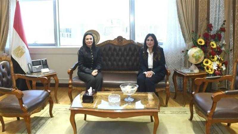 راندة المنشاوي تلتقي وزيرة التضامن وتناقشان عددا من ملفات العمل المشتركة