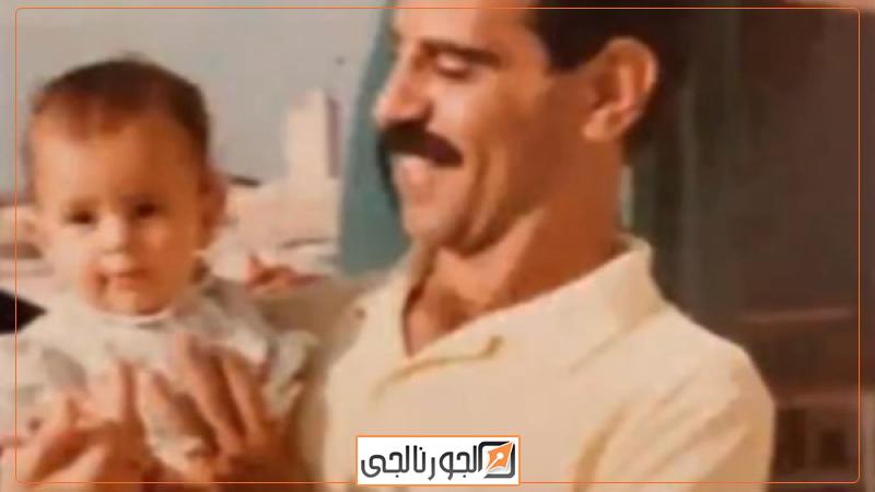 دينا الشربيني ووالدها