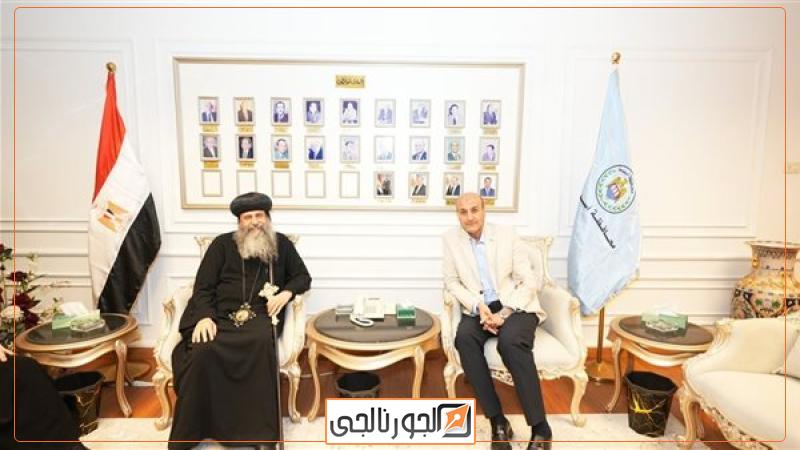 وفد الدير المحرق بأسيوط