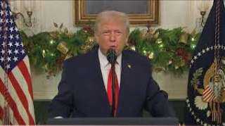 «ترامب» يستعرض عامه الأول بتهميش إيران ووصف الديمقراطيين بالمجانين