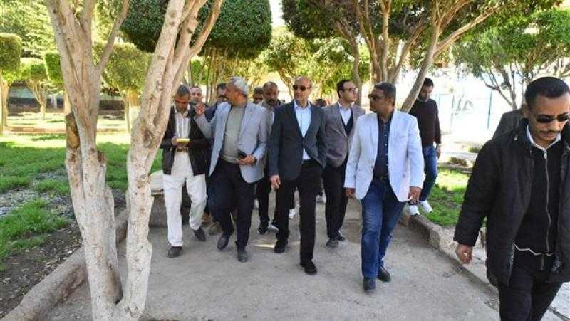 محافظ أسيوط يتابع تطوير حديقة ناصر في أبوتيج باستثمارات 25 مليون جنيه