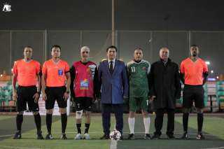 سمير يًطلق ضربة بداية دوري النخبة للميني فوتبول في أجواء إحتفالية بذكرى... سمير يًطلق ضربة بداية دوري النخبة للميني فوتبول في أجواء إحتفالية بذكرى نصر العاشر من رمضان 1973