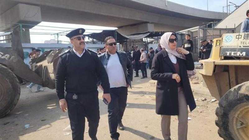 حملة مكبرة لإزالة الإشغالات في بنها بحضور نائبة محافظ القليوبية