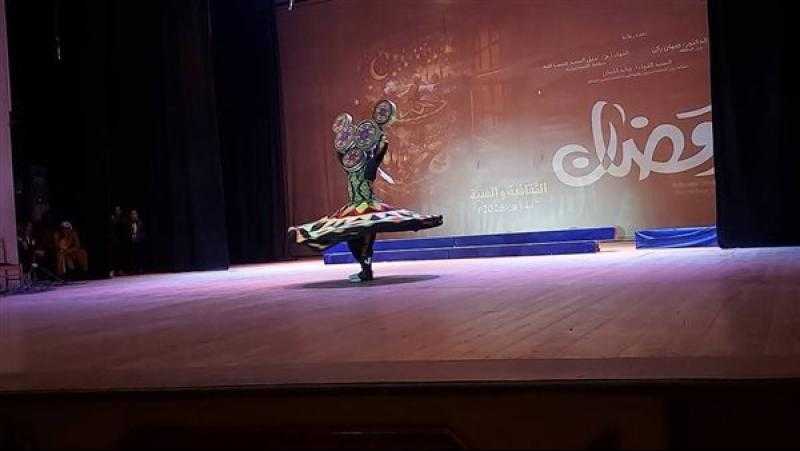 فرق الفنون الشعبية تتألق في تاسع ليالي رمضان بالإسماعيلية