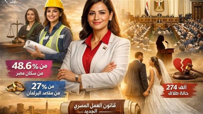 اليوم العالمي للمرأة: النساء يشكلن 48.6% من سكان مصر ويحققن تقدما في التمكين وصنع القرار