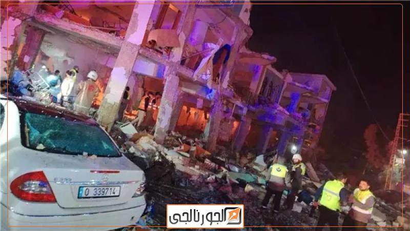 موقع الغارة على المركز الصحي