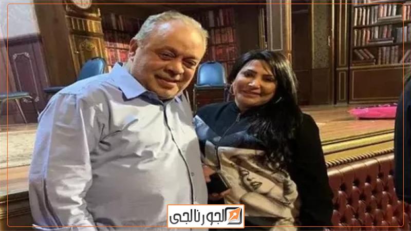 بدرية طلبة وأشرف زكي