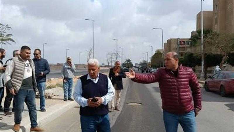 رئيس جهاز العبور يتفقد الحي الترفيهي لمراجعة مستوى الخدمات والصيانة