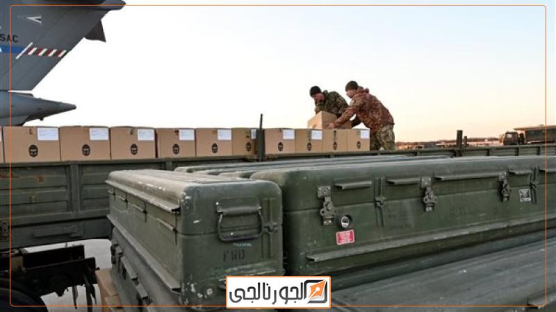 شحنة أسلحة أمريكية إلى أوكرانيا
