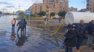 أجهزة المدن الجديدة تُكثف جهودها للتعامل مع موجة الطقس السيئ (صور)