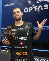 مصطفى عسل يتوج ببطولة أوبتاسيا للإسكواش ويواصل فرض هيمنته العالمية