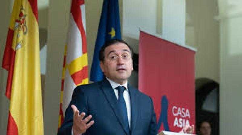 وزير الخارجية الإسباني: إسبانيا وسلوفينيا وأيرلندا طلبت من الاتحاد الأوروبي مناقشة تعليق الشراكة مع إسرائيل