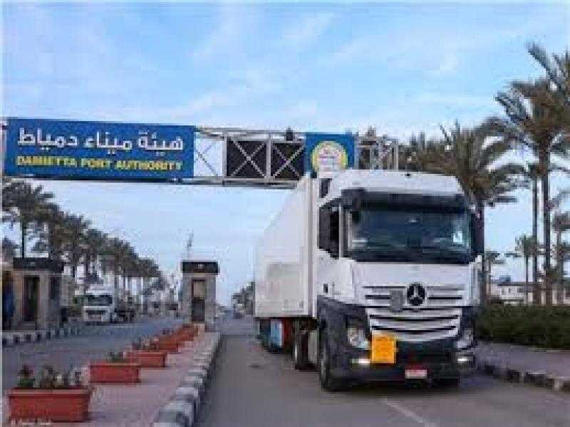 النقل تربط أوروبا بمصر ودول الخليج عبر خط “الرورو” بميناء دمياط