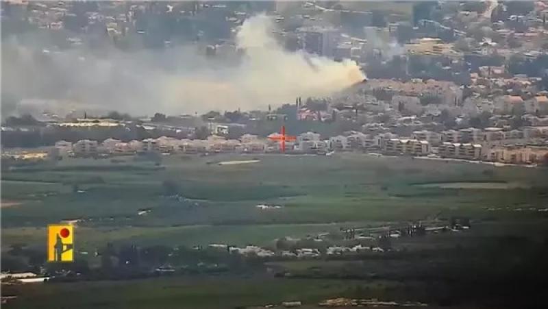 حزب الله يعلن استهداف تجمع لجنود الاحتلال بمسيرة انقضاضية جنوب لبنان